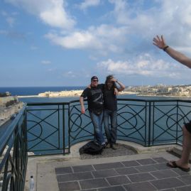 Verdammter Tourist stört Rockstar-Fotosession